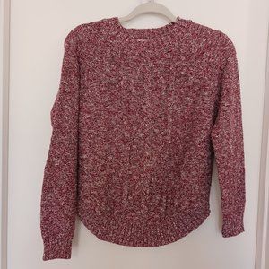 SO Maroon Knit Sweater Size L